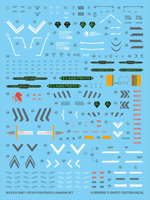 G-REWORK -RG- EVANGELION UNIT 03 SHIELD SET