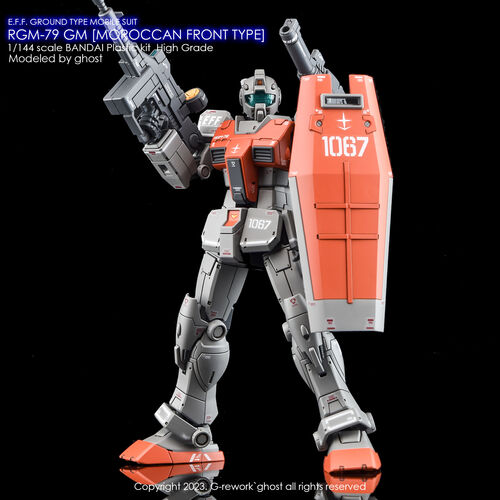 G-REWORK -HG- RGM-79 GM (MOROCCAN FRONT VER.)