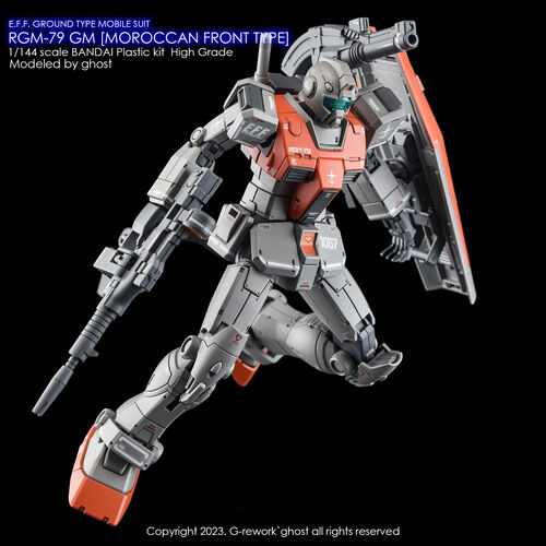 G-REWORK -HG- RGM-79 GM (MOROCCAN FRONT VER.)