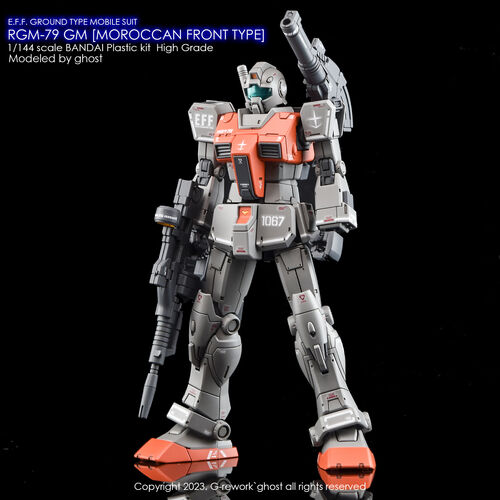 G-REWORK -HG- RGM-79 GM (MOROCCAN FRONT VER.)