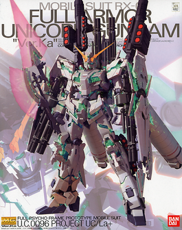 GUNDAM MG -150- UC RX-0 FULL ARMOR UNICORN GUNDAM VER. KA 1/100