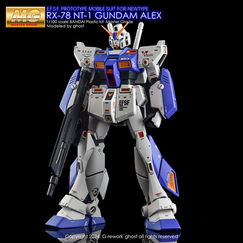 G-REWORK -MG- RX-78NT-1 Gundam Alex 2.0