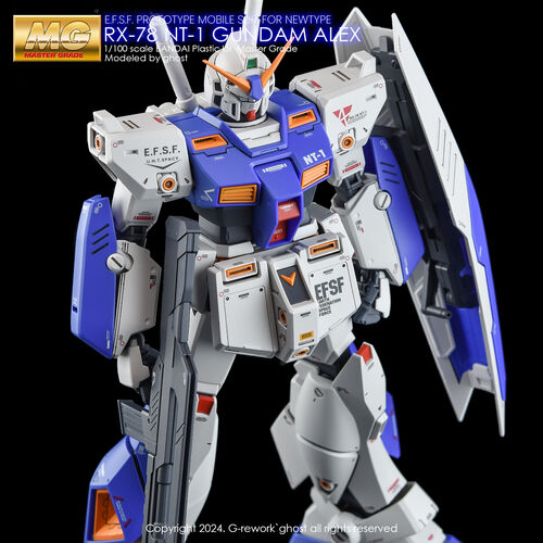 G-REWORK -MG- RX-78NT-1 Gundam Alex 2.0