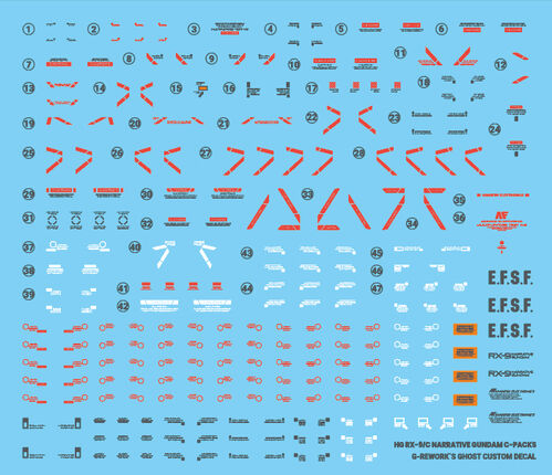 G-REWORK -HG- RX-9/C NARRATIVE GUNDAM C-PACK