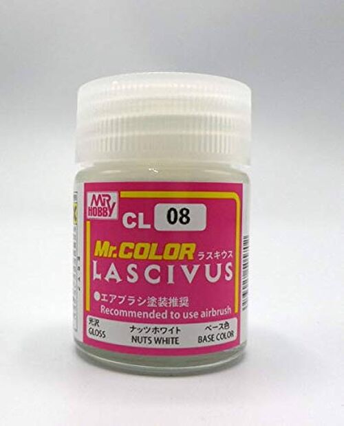 MR COLOR LASCIVUS -CL08- NUTS WHITE 18ML