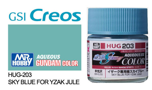 AQUEOUS MR GUNDAM COLORS -HUG-203- SKY BLUE FOR YZAK JULE