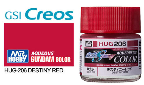 AQUEOUS MR GUNDAM COLORS -HUG-206- DESTINY RED