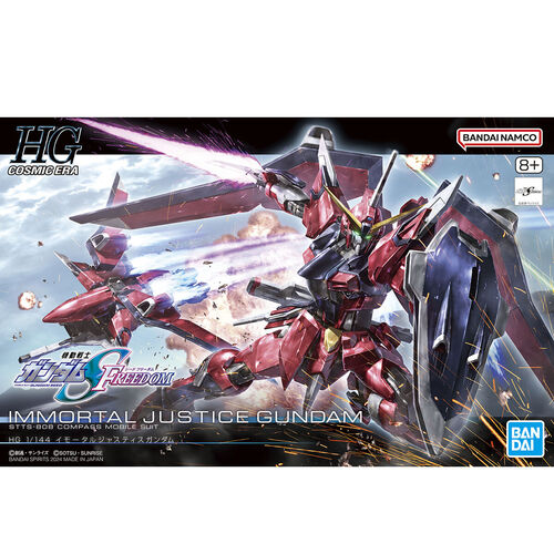 HG GUNDAM SEED FREEDOM - STTS-808 IMMORTAL JUSTICE