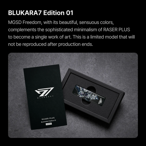 PREORDER - GUNPRIMER - RASER+ LIMITED EDITION BLUKARA7