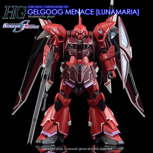 G-REWORK -HG- SEED GELGOOG Menace (Lunamaria Ver.)