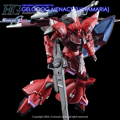 G-REWORK -HG- SEED GELGOOG Menace (Lunamaria Ver.)