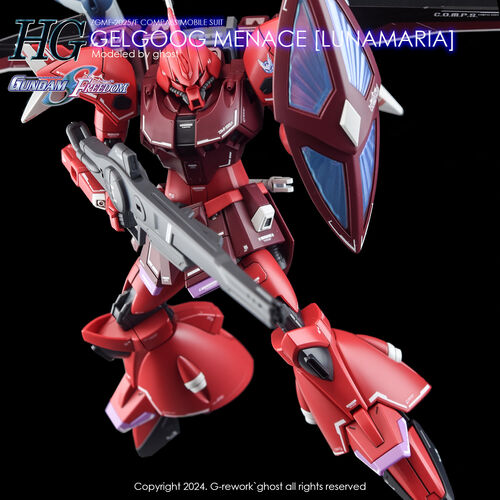 G-REWORK -HG- SEED GELGOOG Menace (Lunamaria Ver.)