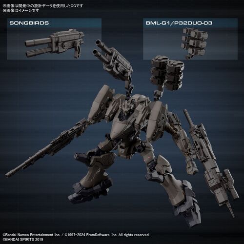 [PREORDER] 30MM - Armored Core VI Fires Of Rubicon RaD CC-2000 Orbiter Nightfall