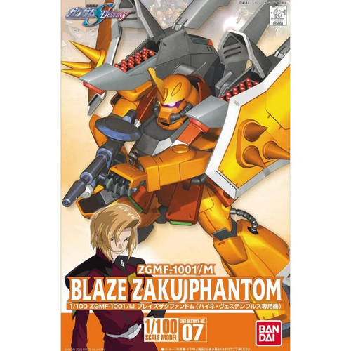 GUNDAM 1/100 - HEINE'S BLAZE ZAKU PHANTOM