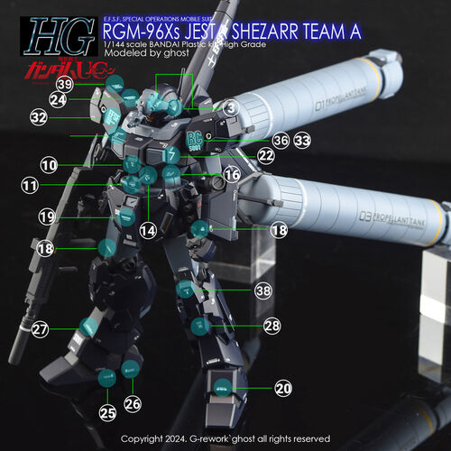 G-REWORK -HGL- RGM-96X JESTA SHEZARR TYPE A