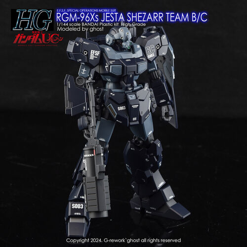 G-REWORK -HGL- RGM-96XS JESTA SCHEZARR TYPE B/C