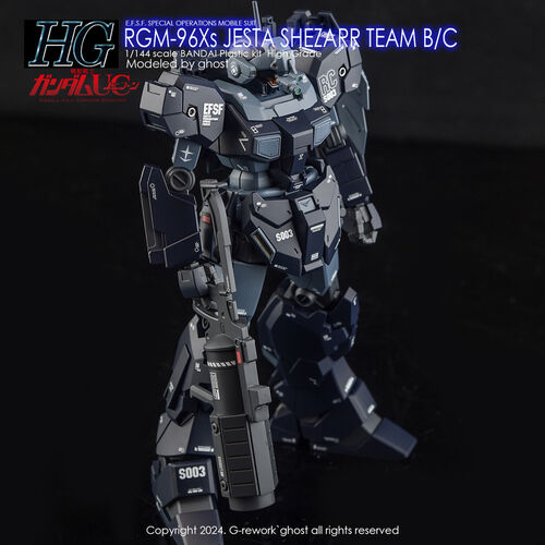 G-REWORK -HGL- RGM-96XS JESTA SCHEZARR TYPE B/C