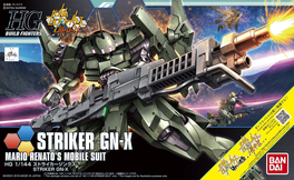 GUNDAM HGBF -065- STRIKER GN-X 1/144