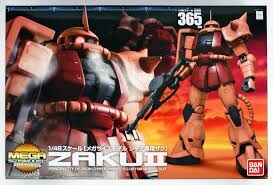 GUNDAM MEGA SIZE MODEL -02- MS-06S CHAR'S ZAKU II 1/48