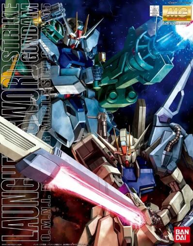 GUNDAM MG -108- GAT-X105 LAUNCHER / SWORD STRIKE GUNDAM 1/100