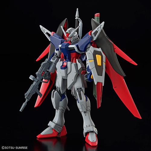 GUNDAM HGCE -258- ZGMF/A-42S2 A-GXQ754/V2 DESTINY GUNDAM SPEC II & ZEUS SILHOUETTE 1/144