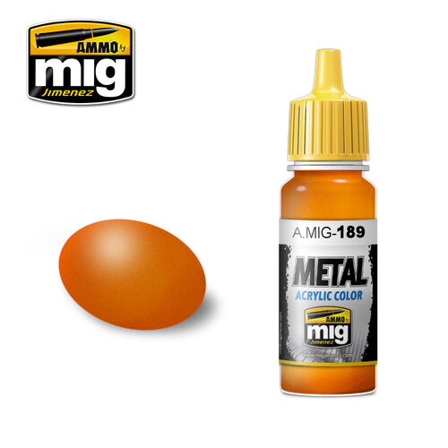 AMMO ACRYLIC -189- METALLIC ORANGE - 17ML