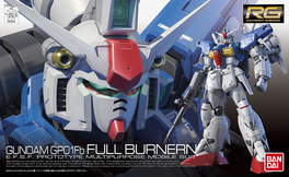 GUNDAM RG -13- 0083 RX-78GP01FB GUNDAM GP01 FULL-BURNERN 1/144