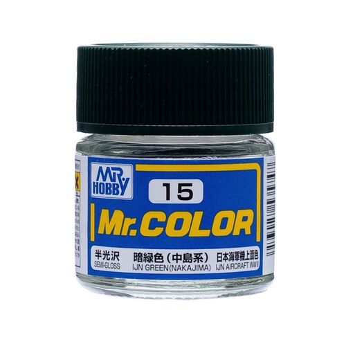 MR COLOR -C015- IJN GREEN - NAKAJIMA - 10ML