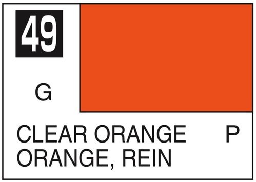 MR COLOR -C049- CLEAR ORANGE - 10ML